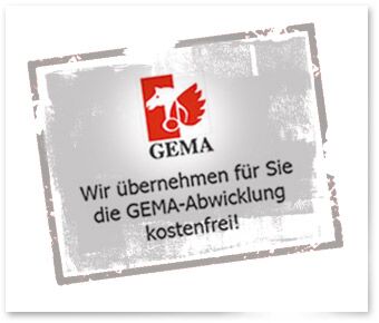 Gratis GEMA-Abwicklung Raum München