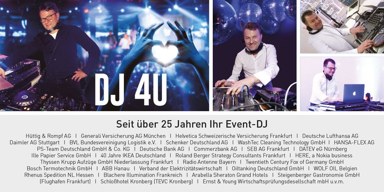 DJ buchen Hanau und Umgebung